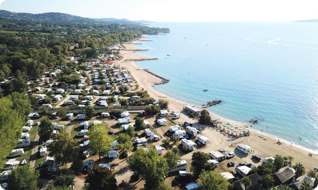 camping de la plage village harley grimaud