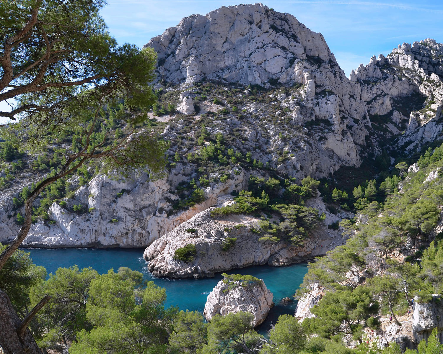 la route des crêtes à cassis en france en moto