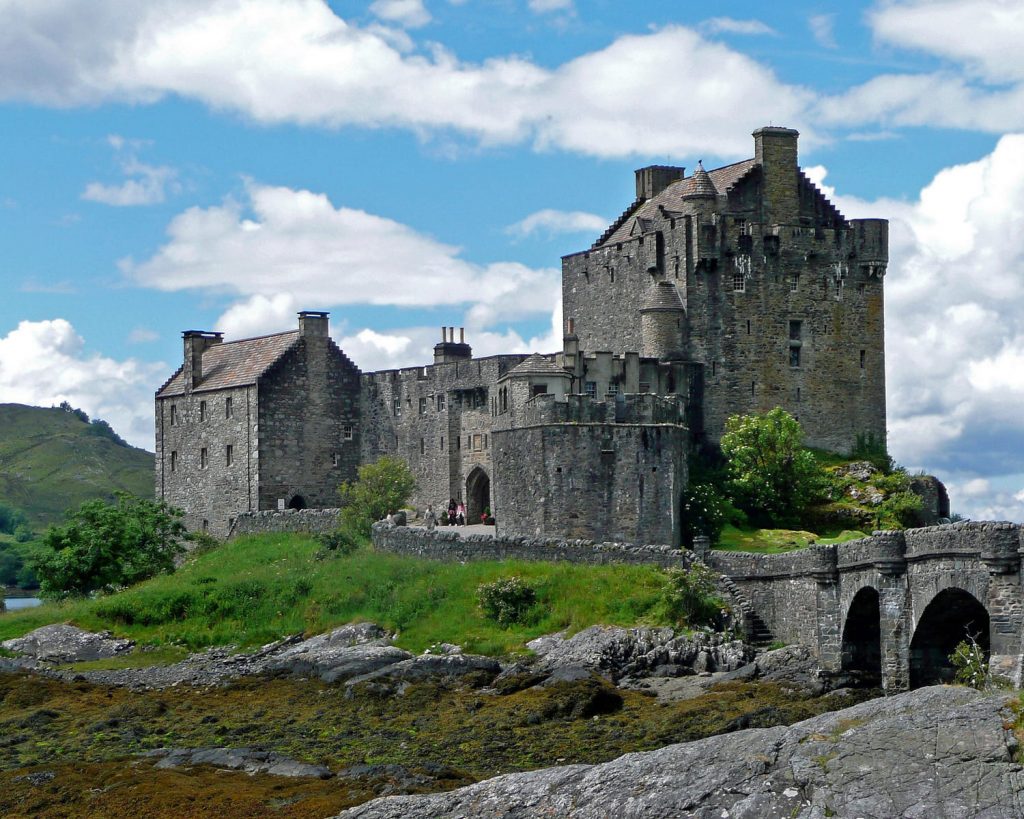 ile de skye moto chateau eilean donan