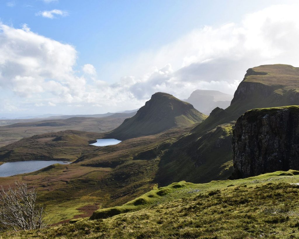 plus belles routes d'écosse en moto péninsule de Trotternish