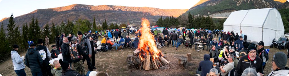 rassemblement moto hivernal arguis espagne