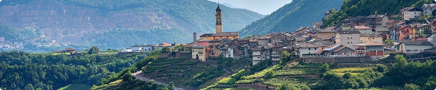 circuit sur la route des vins dans le nord de l'italie