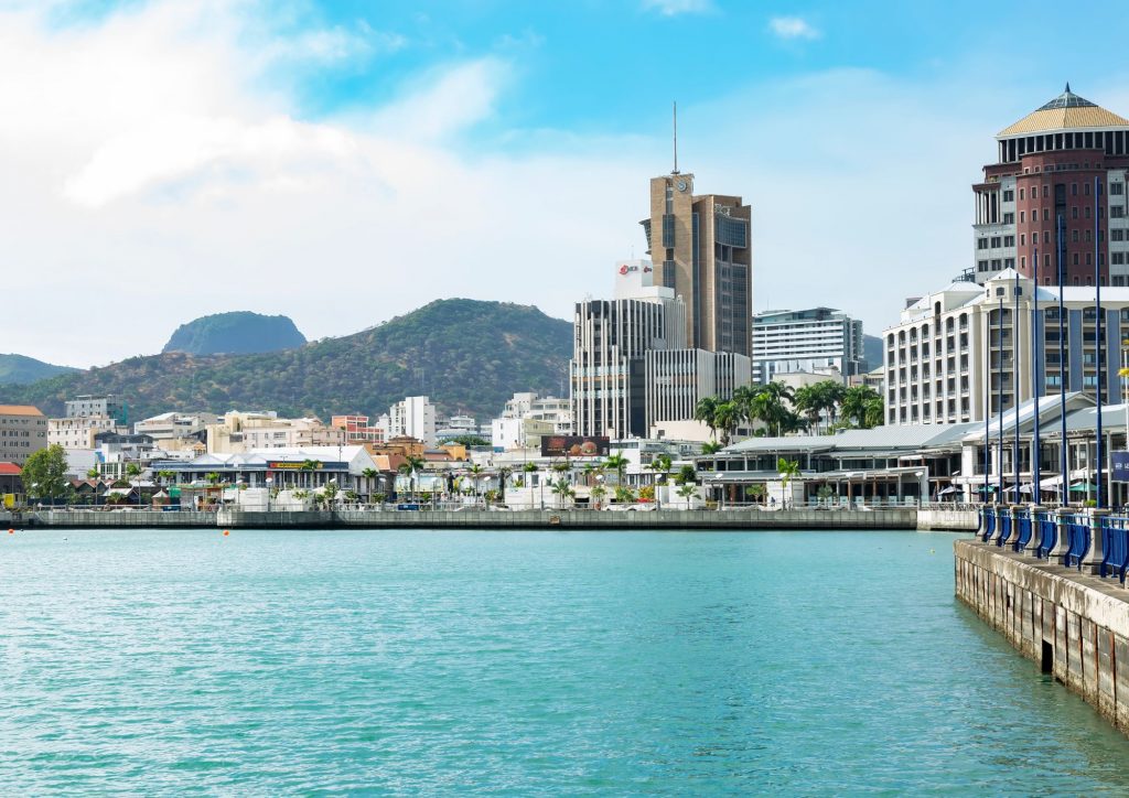 port louis, ville de l'ile maurice