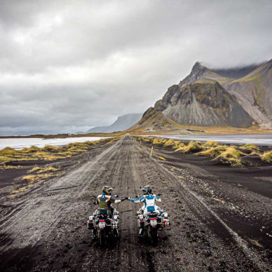 road trip moto en islande